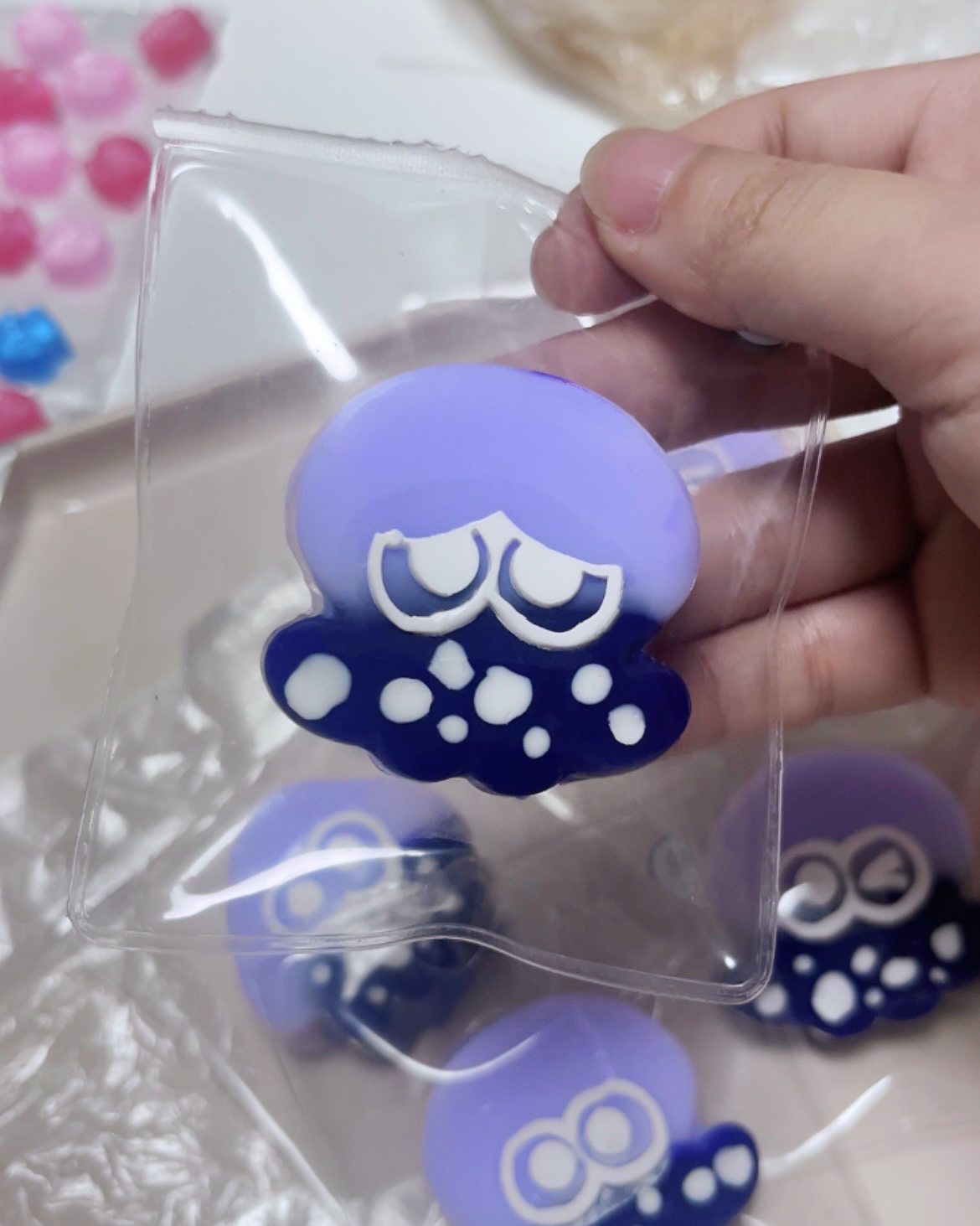 3 Pcs Splatoon Squishy Stress Relief Decompression Toy