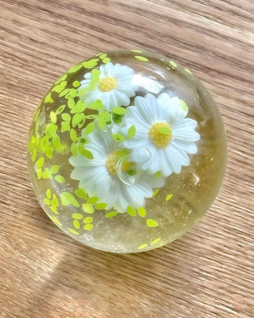 Little Daisy Stress Ball Coconut Oil Squishy Stress Relief Decompression Toy