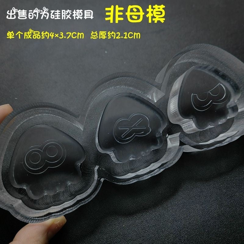 Splatoon Silicone Molds