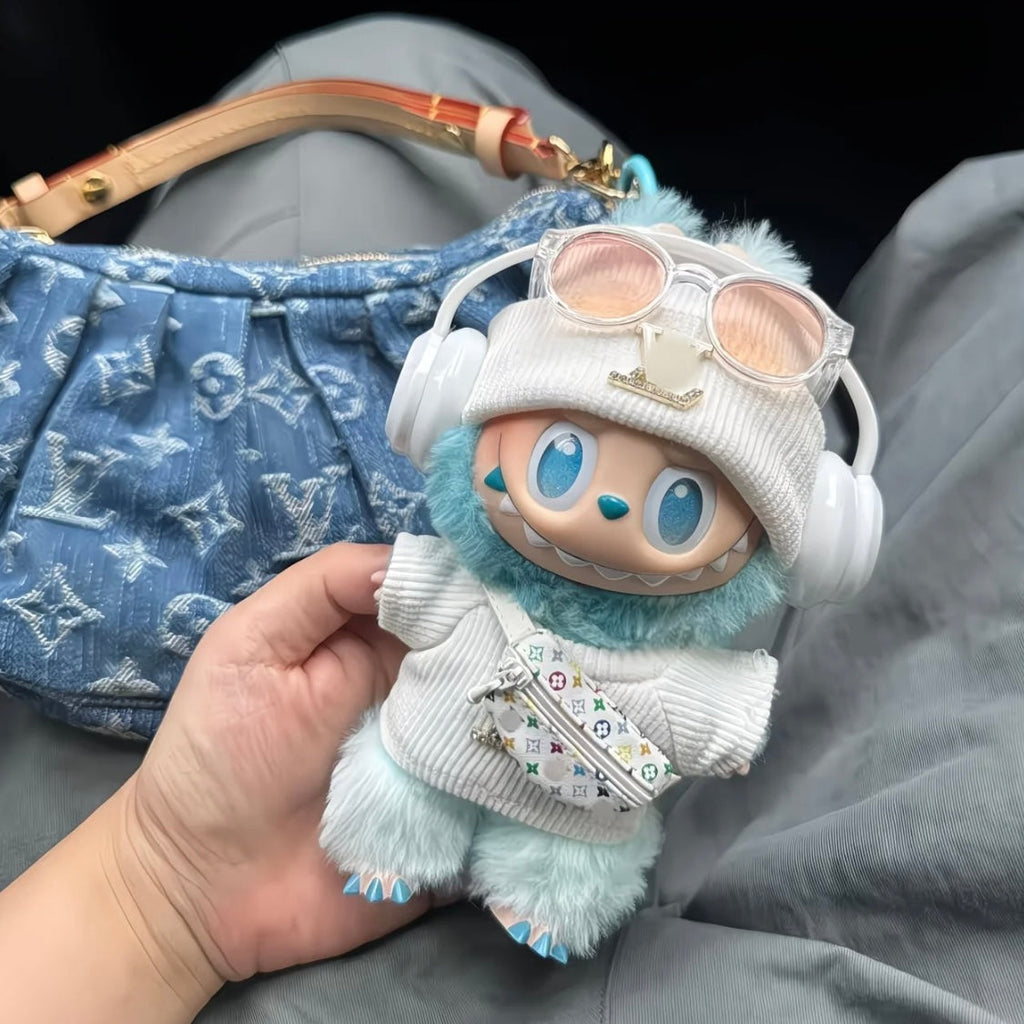 Labubu LV Outfit- Handmade Unique Designs Clothes for Labubu Plush Doll