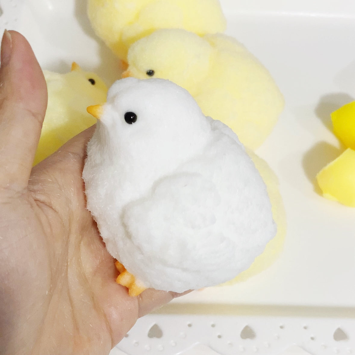 Handmade Silicone Chicks Chicken Stress Relief Taba Squishy Toy