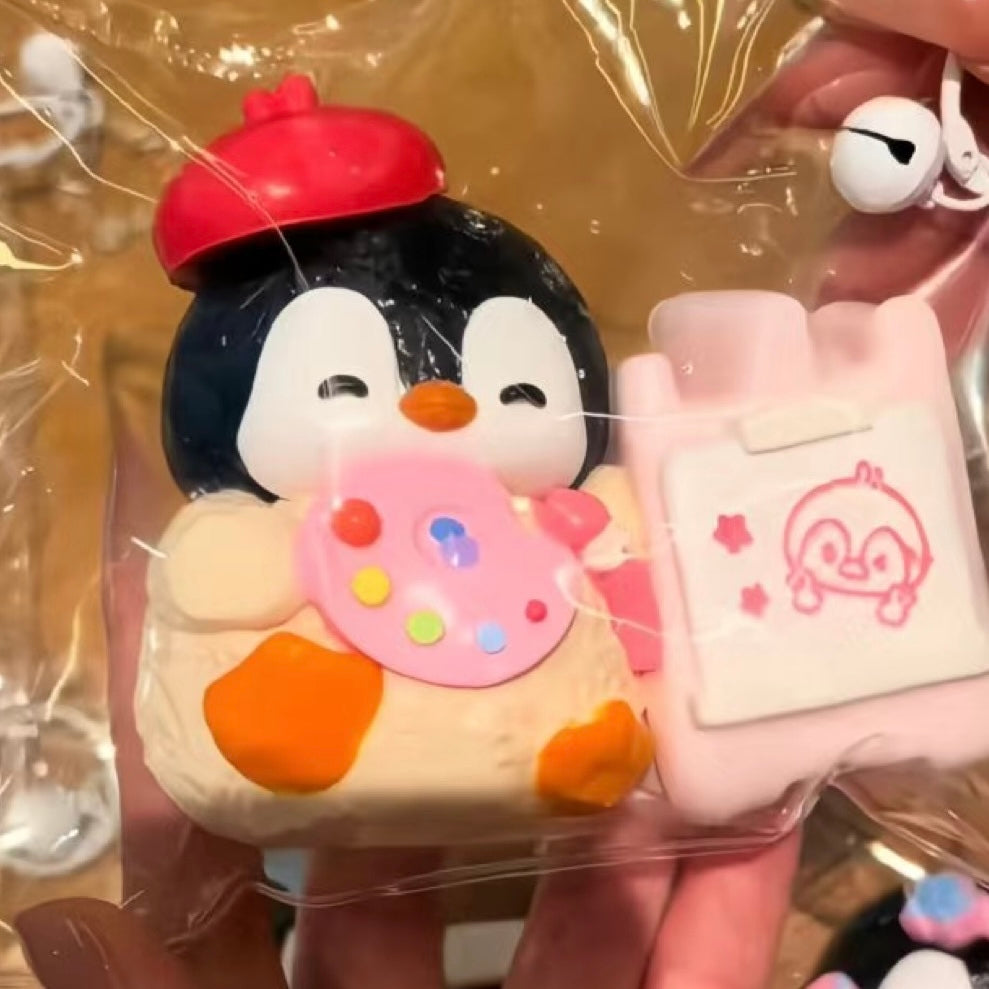 Handmade Cute Penguin Taba Squishy Toy