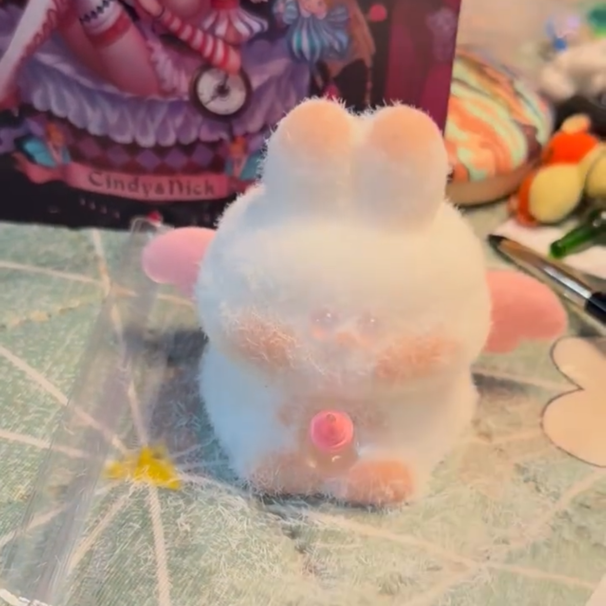 Handmade Silicone Rabbit bunny Stress Relief Squishy Toy