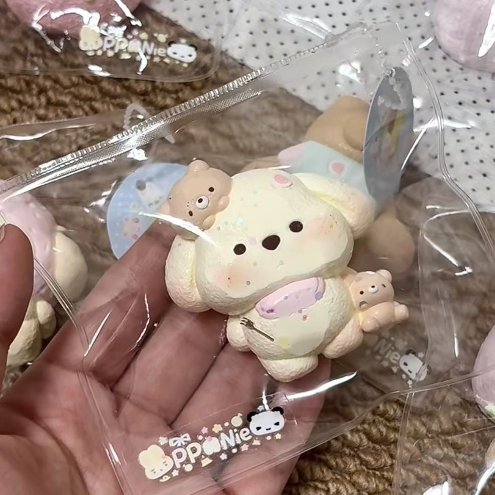 Handmade Cute Puppy Taba Squishy Toy
