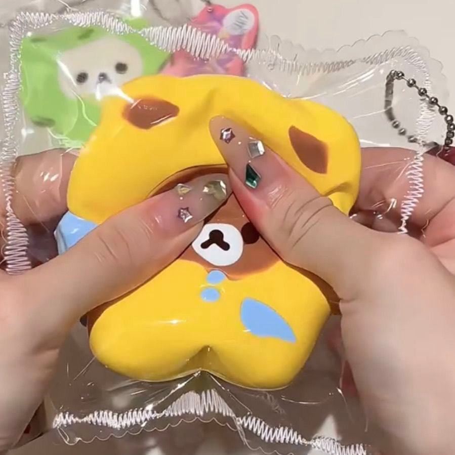 Handmade Bear Taba Squishy Toy