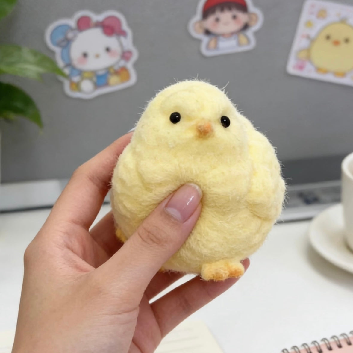 Handmade Silicone Chicks Chicken Stress Relief Taba Squishy Toy