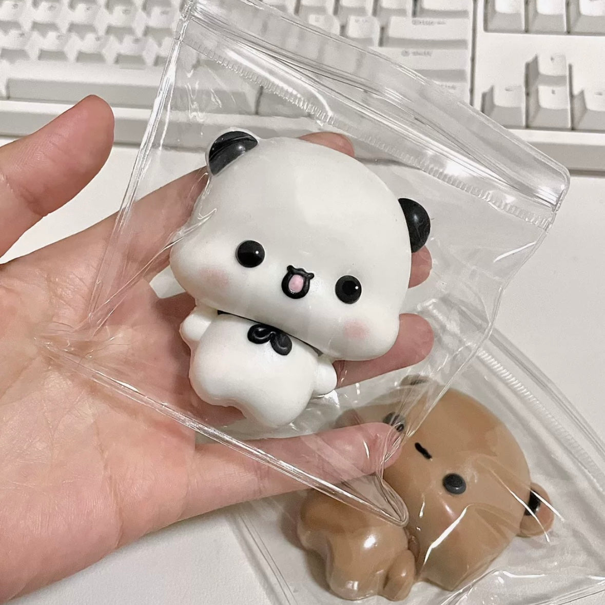 Handmade Silicone Puppy Taba Squishy Toy