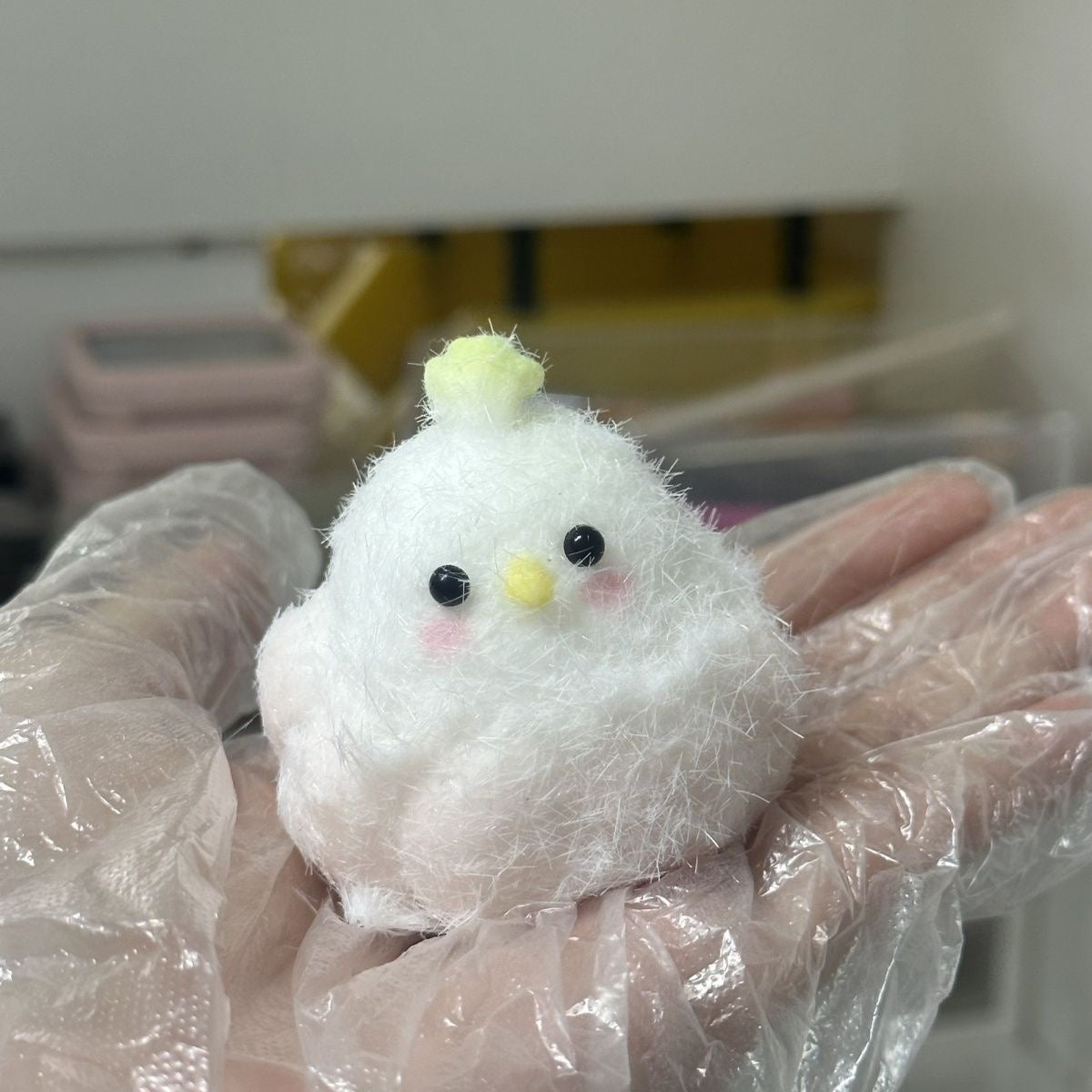 Garlic Chicks Chicken Taba Squishy Toy