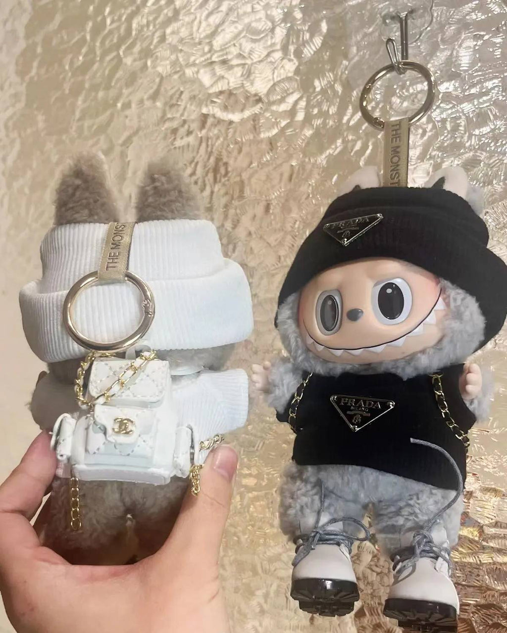 Labubu LV Outfit- Handmade Unique Designs Clothes for Labubu Plush Doll