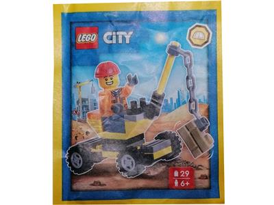 LEGO City 952401 Builder with Crane Paper Bag