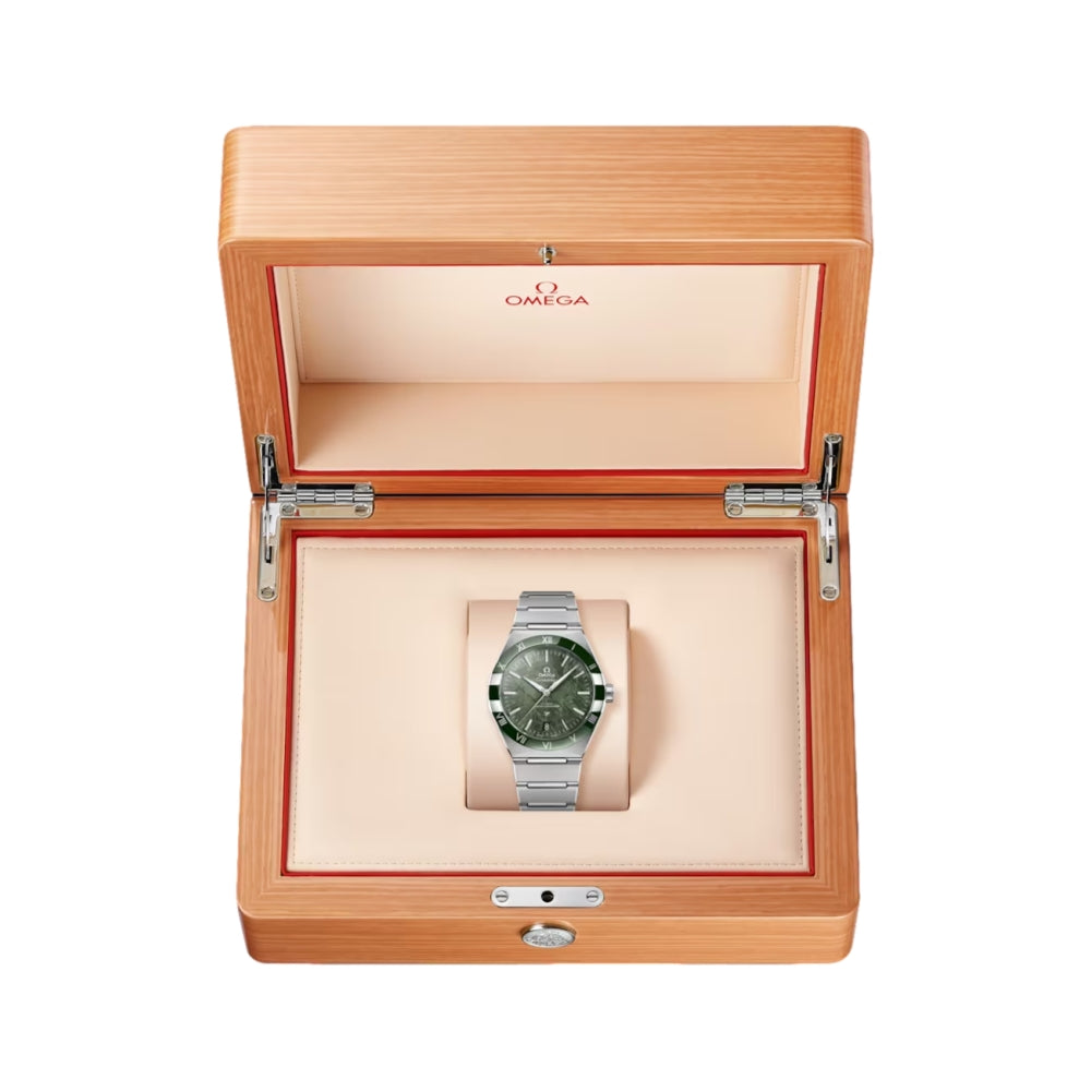 OMEGA Constellation 41mm - Green Meteorite on Bracelet